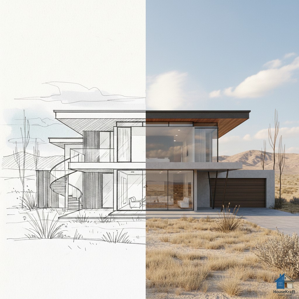 AI turn sketch to photorealistic picture 